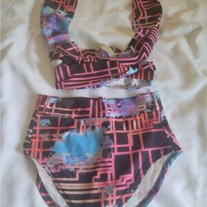 2pc Swimsuit, size M gently used.